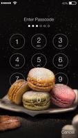 Sweet Macaron Security App Lock capture d'écran 1