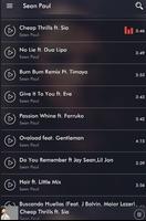 Sean Paul Songs Mp3 imagem de tela 3