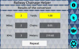 Railway Chainage Helper capture d'écran 3