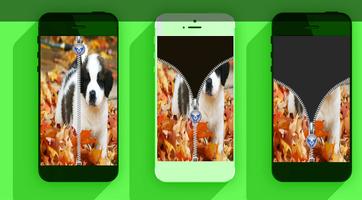 3 Schermata Puppy Zipper Lock Screen 2016