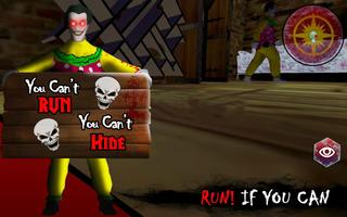 Scary Clown Neighbor Horror Game captura de pantalla 2