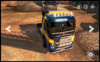 Euro Truck: Driving Simulator Cargo Delivery Game Affiche