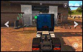 Euro Truck: Driving Simulator Cargo Delivery Game syot layar 1