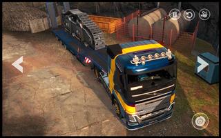 Euro Truck: Driving Simulator Cargo Delivery Game syot layar 2
