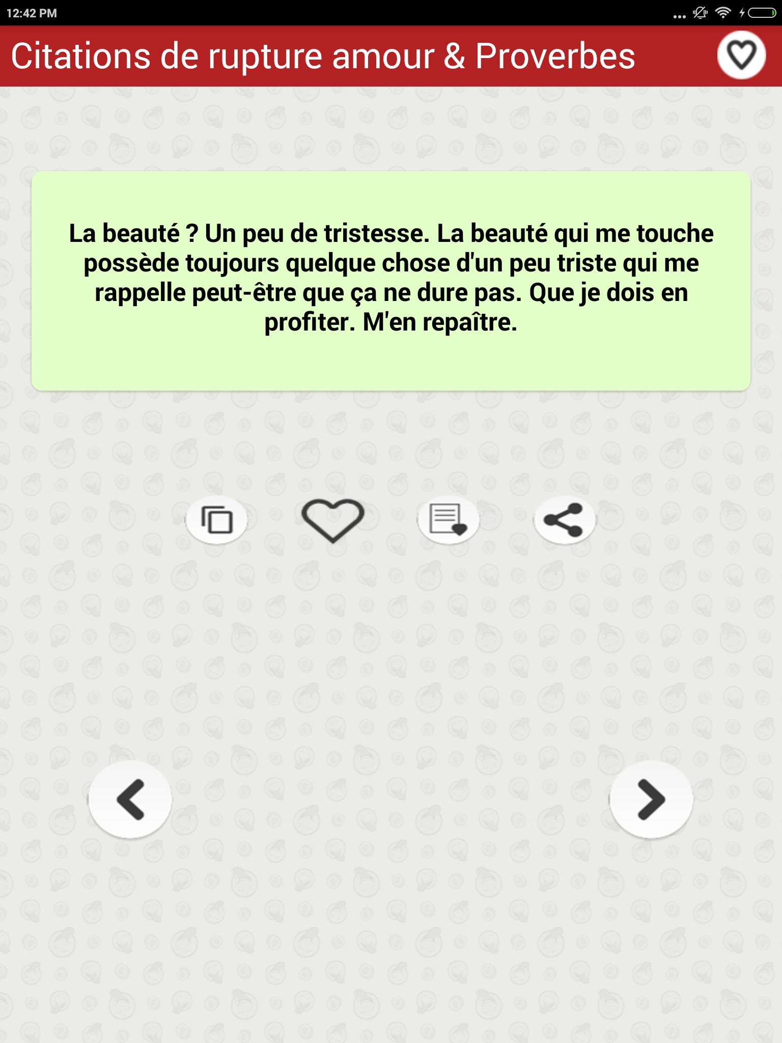 Citations Sur La Rupture Amour For Android Apk Download