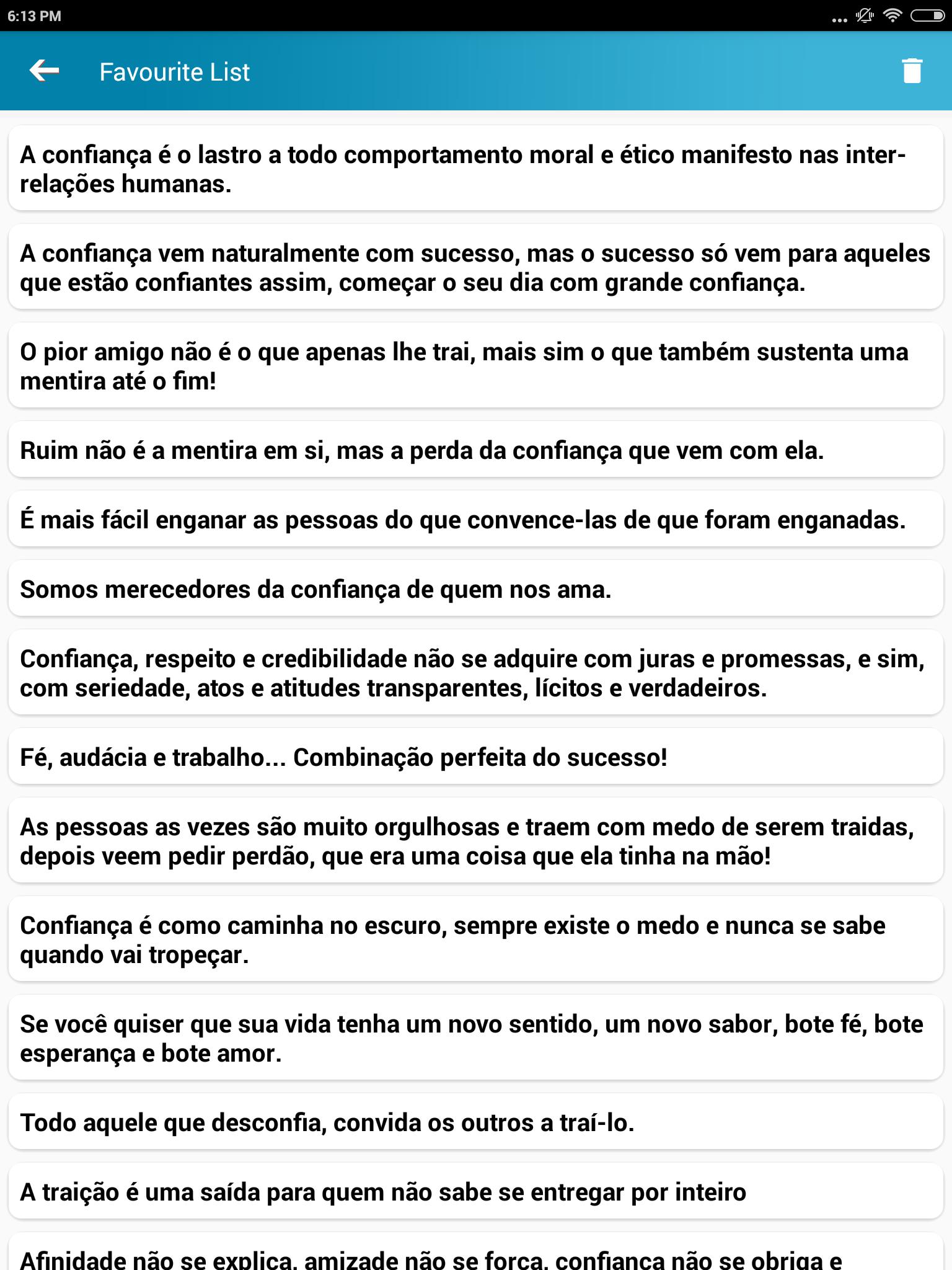 Cita§µes portuguesas sobre confian§a e fé for Android APK Cita§µes portuguesas sobre confian§a e fé for Android APK