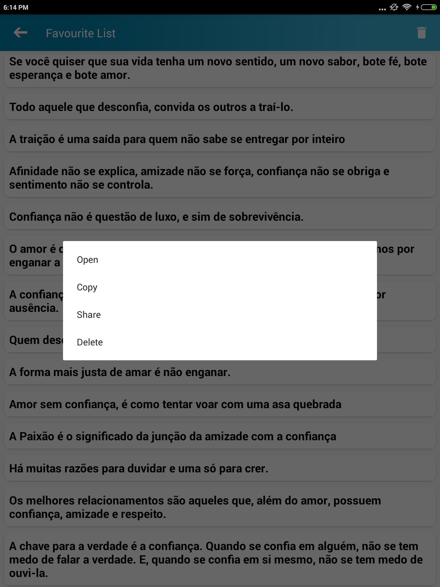 Cita§µes portuguesas sobre confian§a e fé for Android APK Cita§µes portuguesas sobre confian§a e fé for Android APK