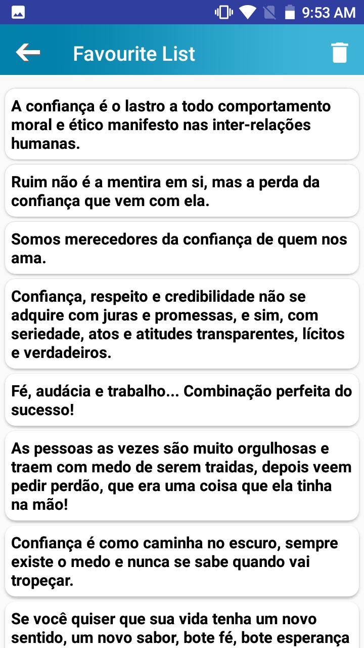 Cita§µes portuguesas sobre confian§a e fé for Android APK Cita§µes portuguesas sobre confian§a e fé for Android APK