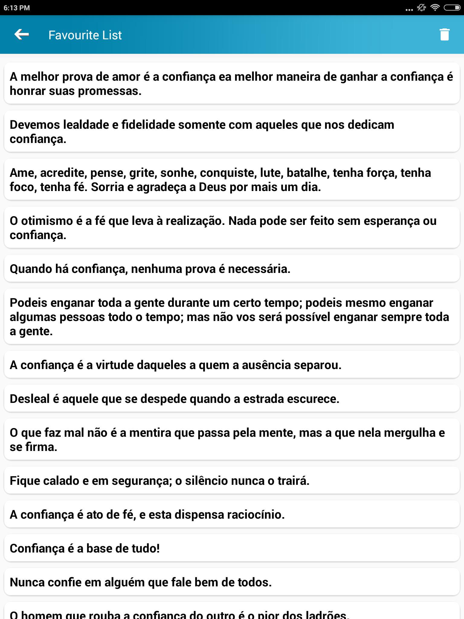 Cita§µes portuguesas sobre confian§a e fé for Android APK Cita§µes portuguesas sobre confian§a e fé for Android APK