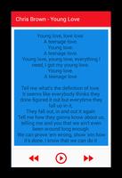 Chris Brown Song & Lyrics ภาพหน้าจอ 3