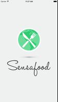 Sensafood, menu without border الملصق