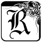 Letter Tattoo Designs आइकन