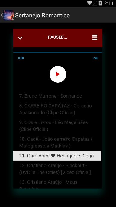 melhores Sertanejo musicas Sertanejo Romantica for Android - APK Download