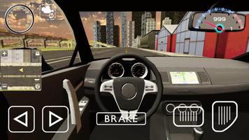 City Driving Test 3D Affiche