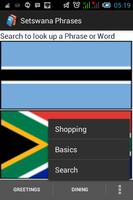 Setswana Phrases capture d'écran 1
