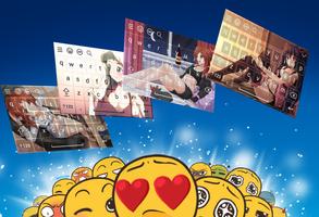 Sexy Anime Keyboard 截圖 1