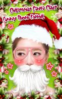 Christmas Santa Claus Funny Photo Editor Affiche