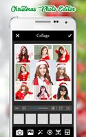Christmas Photo Editor & Collage Maker Editor Affiche