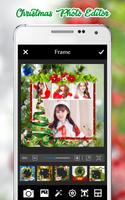 Christmas Photo Editor & Collage Maker Editor capture d'écran 1