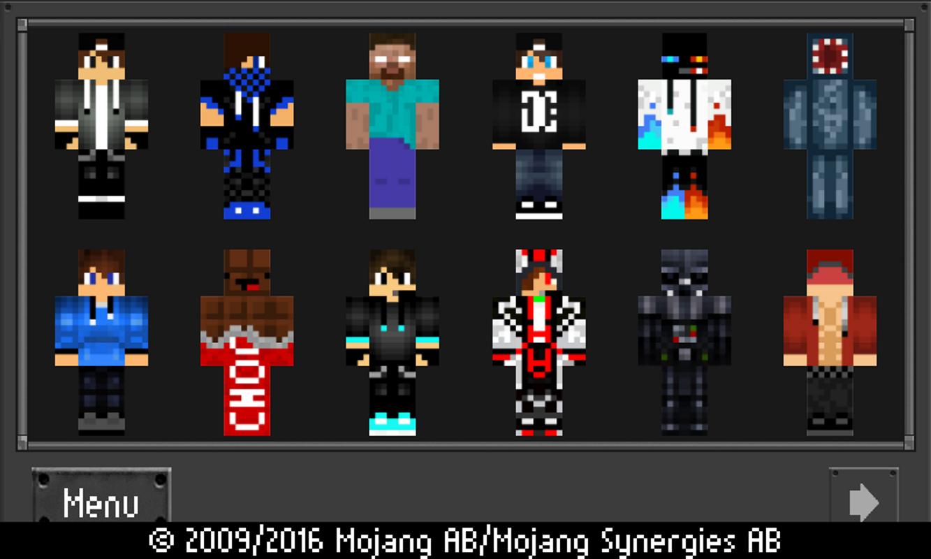 Free minecraft skins