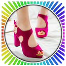 Talons hauts avec talon épais APK