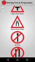 Traffic Signal & License test. पोस्टर