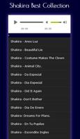 Shakira songs complete Mp3 Top: HITS capture d'écran 3