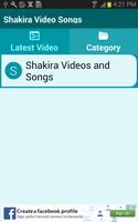 Shakira Video Songs capture d'écran 2