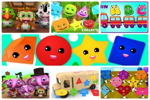 Learn Shapes Nursery Rhymes Collection For Kids screenshot 1
