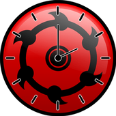 Sharingan Horloge Widget icône