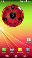 Sharingan Horloge Widget Affiche