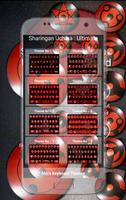 Sharingan Uchiha : Ultimate Keyboard скриншот 1