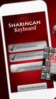 Sharingan Keyboard Affiche