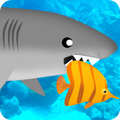 ”shark eating fish game