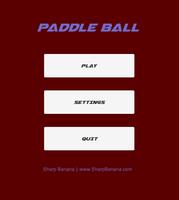 Poster Paddle Ball