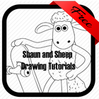 Shaun e ovelhas desenho guia ícone