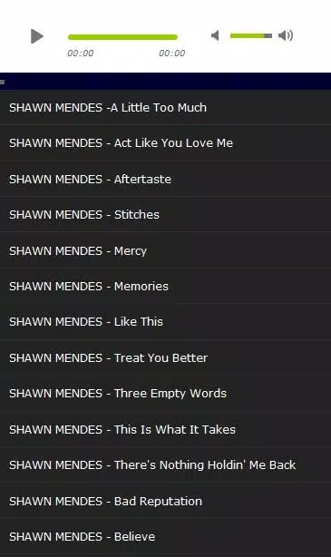 SHAWN MENDES "Memories" Mp3 APK for Android Download