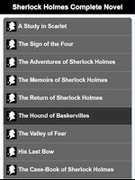 Sherlock Holmes Complete Novel Affiche