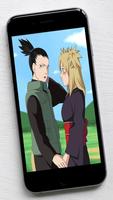 برنامه‌نما Shikamaru and Temari Wallpaper عکس از صفحه