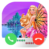 Fake Call From Princesse Barbie Girl icon