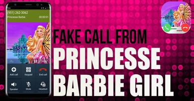 Fake Call From Princesse Barbie Girl Affiche