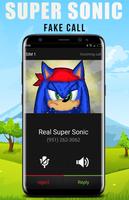 Fake Call From Super Sonic capture d'écran 3