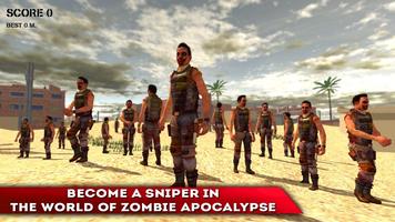 Shooter: Sniper VS Zombies 3D capture d'écran 3