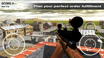 Shooting Sniper Rifle Plakat