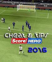 Poster Cheat and Tips Score Hero