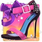 Shoe Designer Fashion Games 3D-icoon