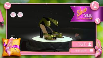 Shoe Making Girls Games 3D capture d'écran 2