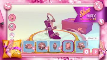 Shoe Making Girls Games 3D capture d'écran 3