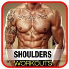 shoulder workouts ไอคอน