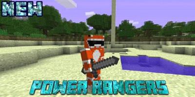 MOD Power Rangers For McPE Cartaz